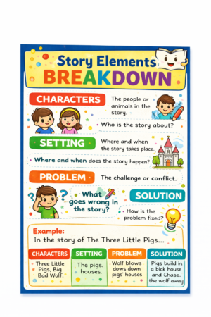 Story Elements Breakdown Anchor Chart